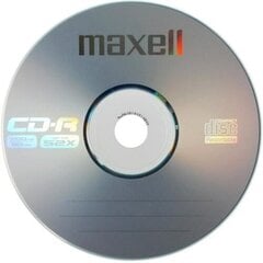 Диски Maxell CD-R 700MB 52X, 80 мин, 50 шт. цена и информация | Виниловые пластинки, CD, DVD | pigu.lt