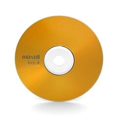DVD-R diskai MAXELL, 4,7GB, 16X, 120 min., 10 vnt., rietuvėje цена и информация | Виниловые пластинки, CD, DVD | pigu.lt