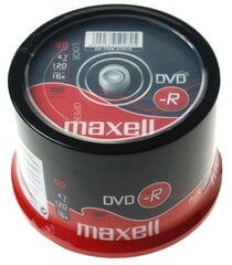 DVD-R diskai Maxell цена и информация | Виниловые пластинки, CD, DVD | pigu.lt