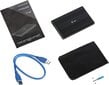 I-Tec MYSAFE AluBasic 2.5 '' USB 3.0 SATA I / II / III HDD SSD BLACK kaina ir informacija | USB adapteriai gamyklinei garso sistemai | pigu.lt