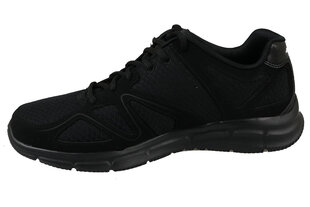 Vyriški sportiniai batai Skechers Satisfaction 58350-BBK kaina ir informacija | Kedai vyrams | pigu.lt