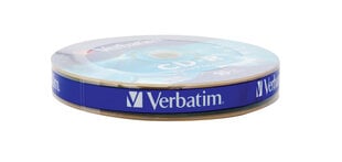 Компактные диски Verbatim CD-R Verbatim 43725 CD-R 52X 700MB 10 шт. цена и информация | Виниловые пластинки, CD, DVD | pigu.lt