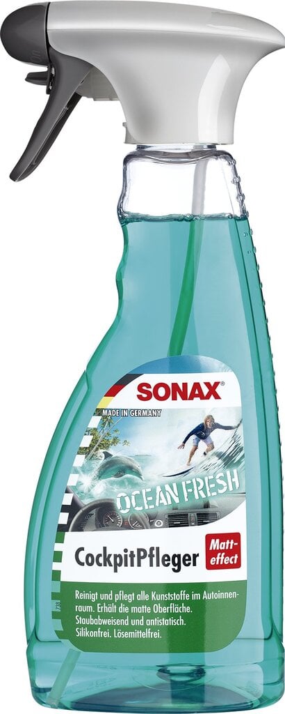 SONAX matinis prietaisų skydelio valiklis Ocean Fresh, 500 ml kaina ir informacija | Autochemija | pigu.lt