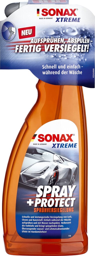 SONAX XTREME purškiama kėbulo apsauga kaina ir informacija | Autochemija | pigu.lt