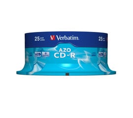 Диски Verbatim, 43352 цена и информация | Виниловые пластинки, CD, DVD | pigu.lt