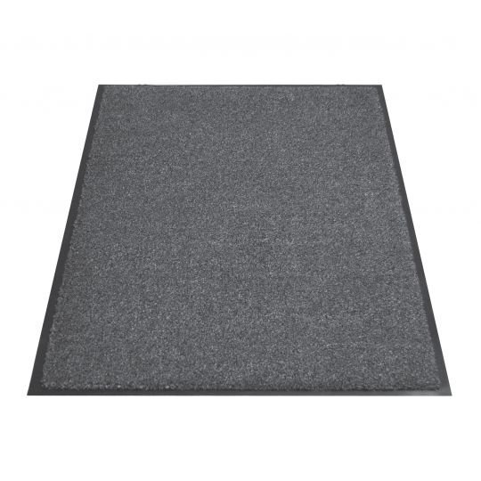 Durų kilimėlis Axentia pilkas, 40x60 cm kaina ir informacija | Durų kilimėliai | pigu.lt
