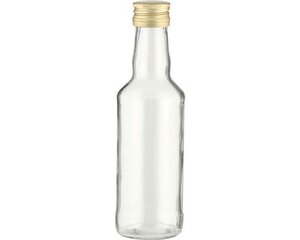 Stiklinis butelis su dangteliu Testrut 200 ml kaina ir informacija | Taurės, puodeliai, ąsočiai | pigu.lt