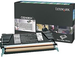 Лазерный картридж Lexmark (C5240KH), черный цена и информация | Картриджи для лазерных принтеров | pigu.lt