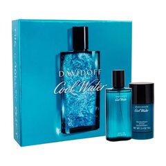 Rinkinys Davidoff Cool Water: EDT vyrams 75 ml + pieštukinis dezodorantas 75 ml kaina ir informacija | Davidoff Kvepalai, kosmetika | pigu.lt