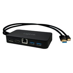 Kabelis Logilink CV0111 Display Port USB kaina ir informacija | Adapteriai, USB šakotuvai | pigu.lt