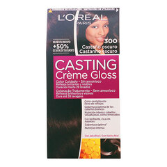 Краска без содержания аммиака Casting Creme Gloss L'Oreal Make Up Темно-каштановый цена и информация | Краска для волос | pigu.lt