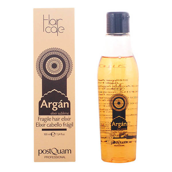 Plaukų eliksyras PostQuam Haircare Argan Fragile Hair Elixir, 100 ml kaina ir informacija | Plaukų formavimo priemonės | pigu.lt