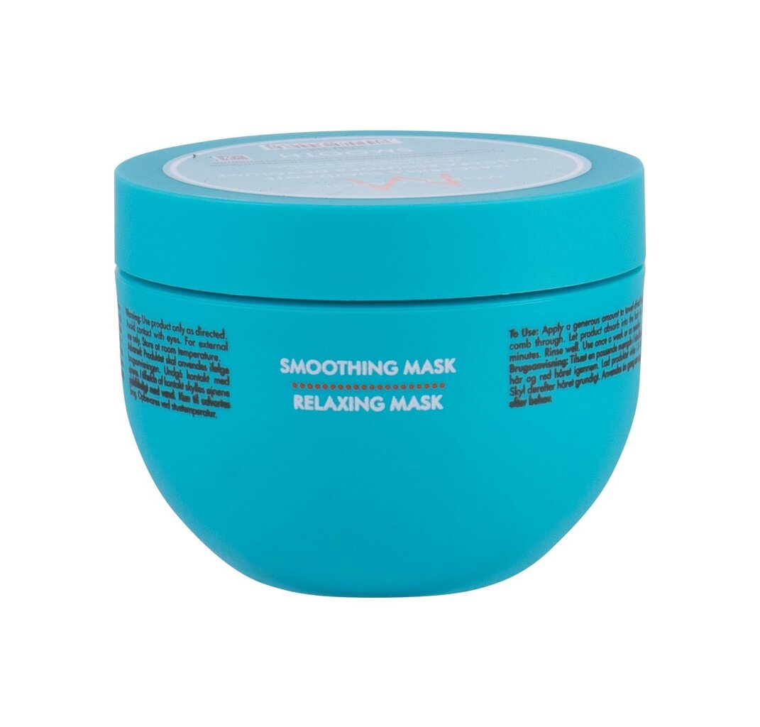 Glotninamoji plaukų kaukė Moroccanoil Smooth 250 ml kaina ir informacija | Priemonės plaukų stiprinimui | pigu.lt