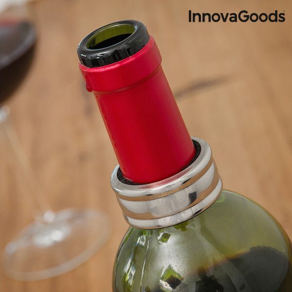 InnovaGoods butelio formos rinkinys vynui, 5 dalių kaina ir informacija | Virtuvės įrankiai | pigu.lt