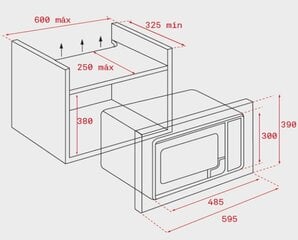 Teka MB620BI kaina ir informacija | Mikrobangų krosnelės | pigu.lt