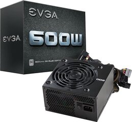 EVGA 600W (100-W1-0600-K2) kaina ir informacija | evga Kompiuterinė technika | pigu.lt