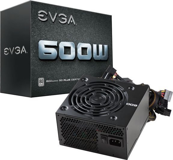 EVGA 600W (100-W1-0600-K2) kaina ir informacija | Maitinimo šaltiniai (PSU) | pigu.lt