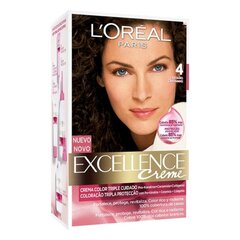 'Ilgalaikiai dažai Excellence LOreal Make Up Ruda' kaina ir informacija | Plaukų dažai | pigu.lt