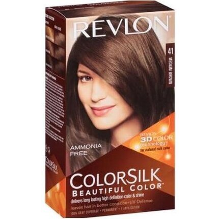Dažai be amoniako Colorsilk Revlon Nº 41 kaina ir informacija | Plaukų dažai | pigu.lt