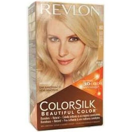 Dažai be amoniako Colorsilk Revlon Nº 80 kaina ir informacija | Plaukų dažai | pigu.lt