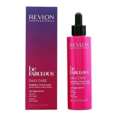 Plaukų serumas Revlon Be Fabulous C.R.E.A.M. 80 ml цена и информация | Средства для укрепления волос | pigu.lt