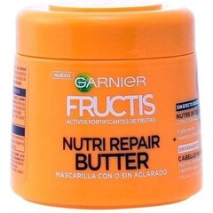 Atkuriamoji plaukų kaukė Fructis Repair Butter Fructis, 300 ml цена и информация | Средства для укрепления волос | pigu.lt