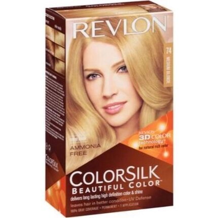 Dažai be amoniako Colorsilk Revlon Nº 74 цена и информация | Plaukų dažai | pigu.lt