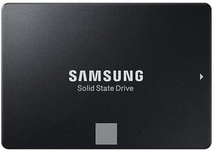 Samsung 860 EVO 500GB SATA3 (MZ-76E500B/EU) цена и информация | Внутренние жёсткие диски (HDD, SSD, Hybrid) | pigu.lt