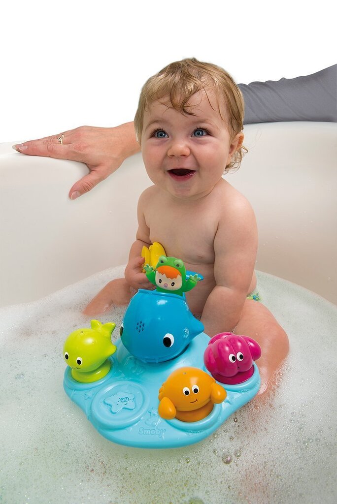 Vonios salelė, Smoby Cotoons kaina ir informacija | Žaislai kūdikiams | pigu.lt