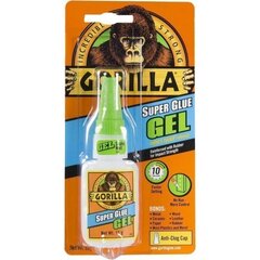 Gorilla клей "Superglue Gel" 15г цена и информация | Клей | pigu.lt