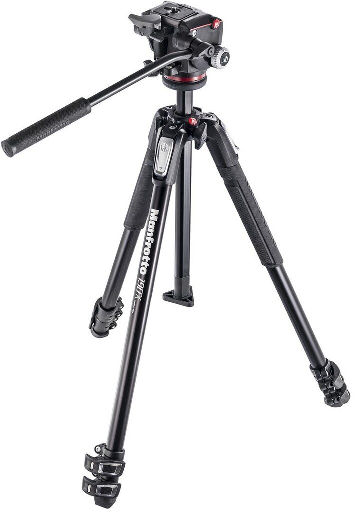 Manfrotto tripod kit MK190X3-2W цена и информация | Fotoaparato stovai | pigu.lt