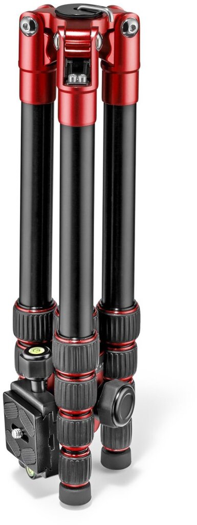 Manfrotto tripod Element Traveller MKELES5RD-BH, red цена и информация | Fotoaparato stovai | pigu.lt