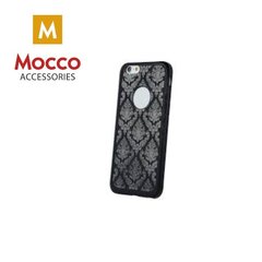 Mocco Ornament Back Case Silicone Case for Apple iPhone X Black kaina ir informacija | Telefono dėklai | pigu.lt