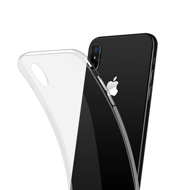 Apsauginė nugarėlė Ultra Slim TPU 0.3 mm skrita Apple iPhone X цена и информация | Telefono dėklai | pigu.lt