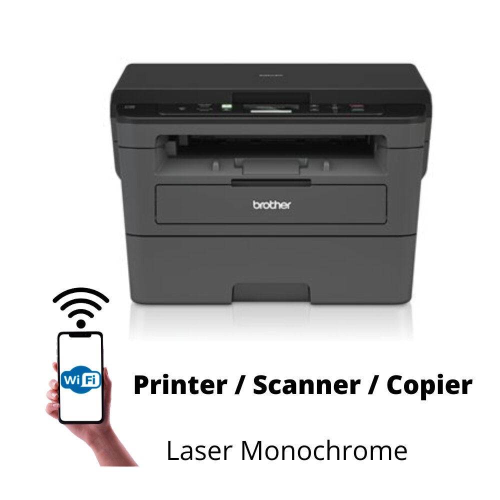 Brother DCP-L2530DW MFP Wi-Fi Printer / Scanner / Copier laser monochrome kaina ir informacija | Spausdintuvai | pigu.lt