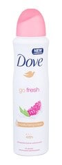 Purškiamas dezodorantas-antiperspirantas Dove Go Fresh 48h Pomegranate 150 ml kaina ir informacija | Dezodorantai | pigu.lt