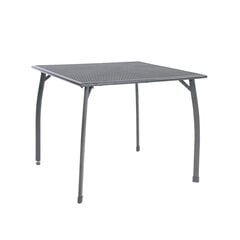 Lauko stalas 90x74 cm, pilkas kaina ir informacija | Lauko stalai, staliukai | pigu.lt