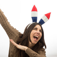 Повязка на голову с флагом Франции цена и информация | Карнавальные костюмы | pigu.lt