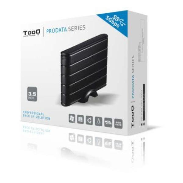 TooQ TQE-3530B HDD цена и информация | Išoriniai kietieji diskai (SSD, HDD) | pigu.lt