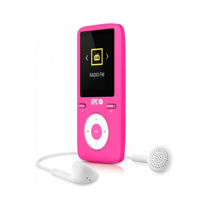 MP4 grotuvas SPC Pure Sound Colour 2 Reproductor MP3/MP4 Rosado 8488P, rožinis