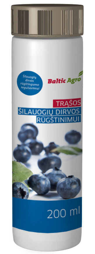 Trąšos, šilauogių dirvos rūgštingumo reguliavimui 200ml цена и информация | Skystos trąšos | pigu.lt