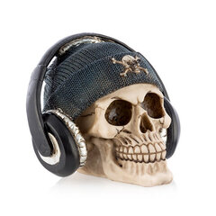 Gadget and Gifts taupyklė pirato kaukolė su ausinėmis kaina ir informacija | Originalios taupyklės | pigu.lt