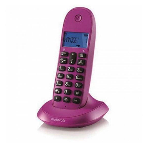 Motorola C1001, rožinis kaina ir informacija | Stacionarūs telefonai | pigu.lt