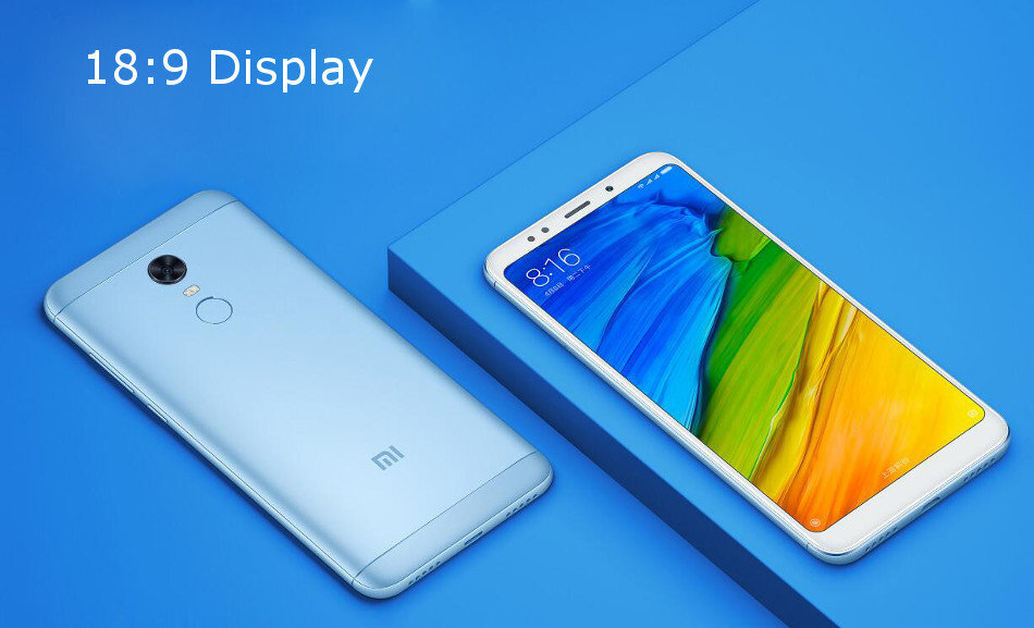 Xiaomi Redmi 5, Dual SIM 32GB, Mėlyna kaina ir informacija | Mobilieji telefonai | pigu.lt