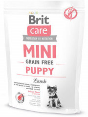 Сухой корм Brit Care Mini Puppy Lamb, 400 г цена и информация |  Сухой корм для собак | pigu.lt