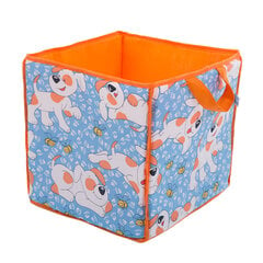 PATIO vaikiška dėžė Misie Puppy, 30x30x30 cm kaina ir informacija | Daiktadėžės | pigu.lt