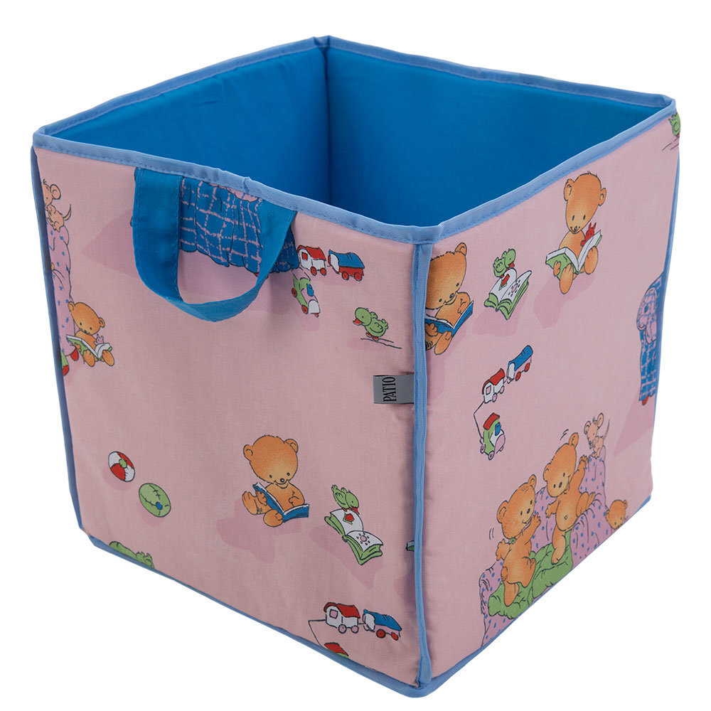 PATIO vaikiška dėžė Misie, 30x30x30 cm kaina ir informacija | Daiktadėžės | pigu.lt