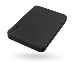 Toshiba Canvio Basics 2.5'' 2TB USB 3.0 Juoda kaina ir informacija | Toshiba Duomenų laikmenos | pigu.lt