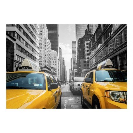 Fototapetai Niujorko taksi, 100x70 cm цена и информация | Fototapetai | pigu.lt