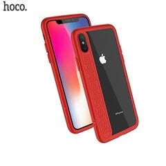 Hoco Premium Star Shadow Back Case Силиконовый чехол для Apple iPhone X Kрасный цена и информация | Чехлы для телефонов | pigu.lt